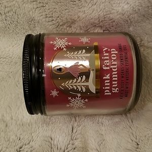 Pink Fairy Gumdrop single wick candle